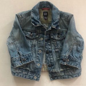 Stylish, boys toddler denim jacket